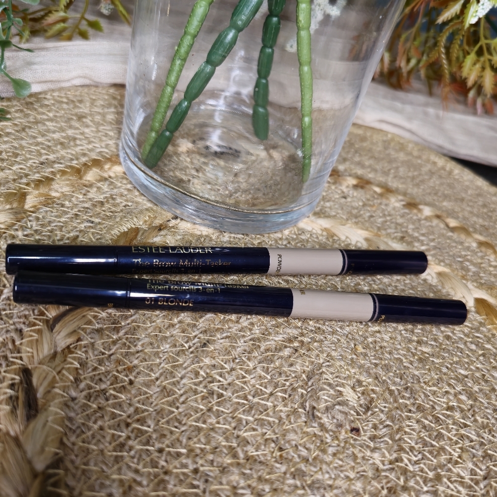 2 Estee Lauder 3 in 1 eyebrow pencil Blonde